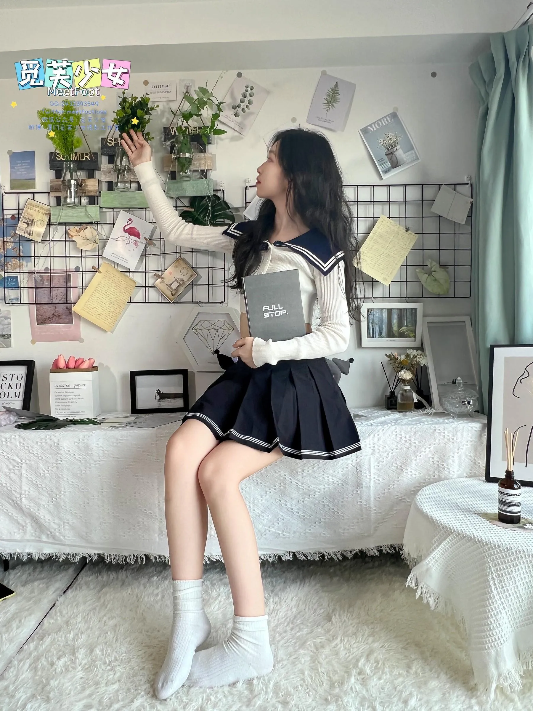 [觅芙少女]NO.018 JK短裙美少女-1 [105P]插图5